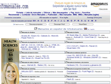 Tablet Screenshot of infomanuales.com